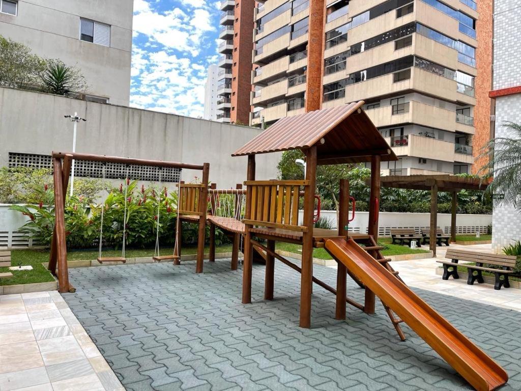 Lindo Apartamento A 50 Metros Da Praia 瓜鲁雅 外观 照片