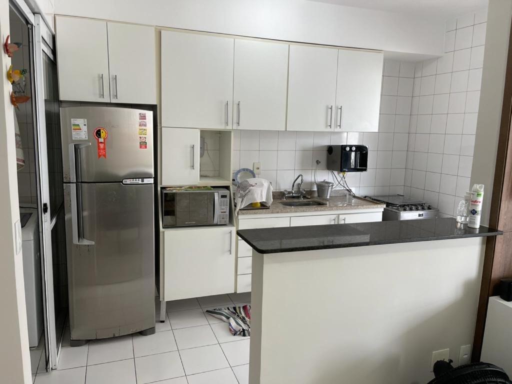 Lindo Apartamento A 50 Metros Da Praia 瓜鲁雅 外观 照片