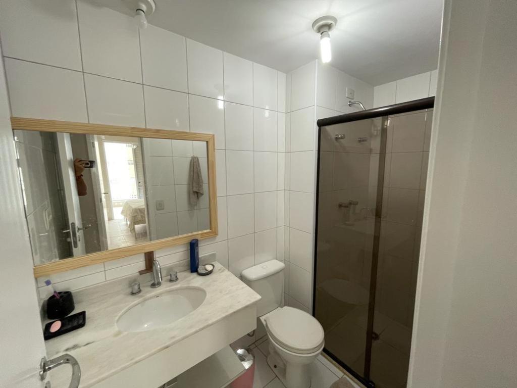 Lindo Apartamento A 50 Metros Da Praia 瓜鲁雅 外观 照片