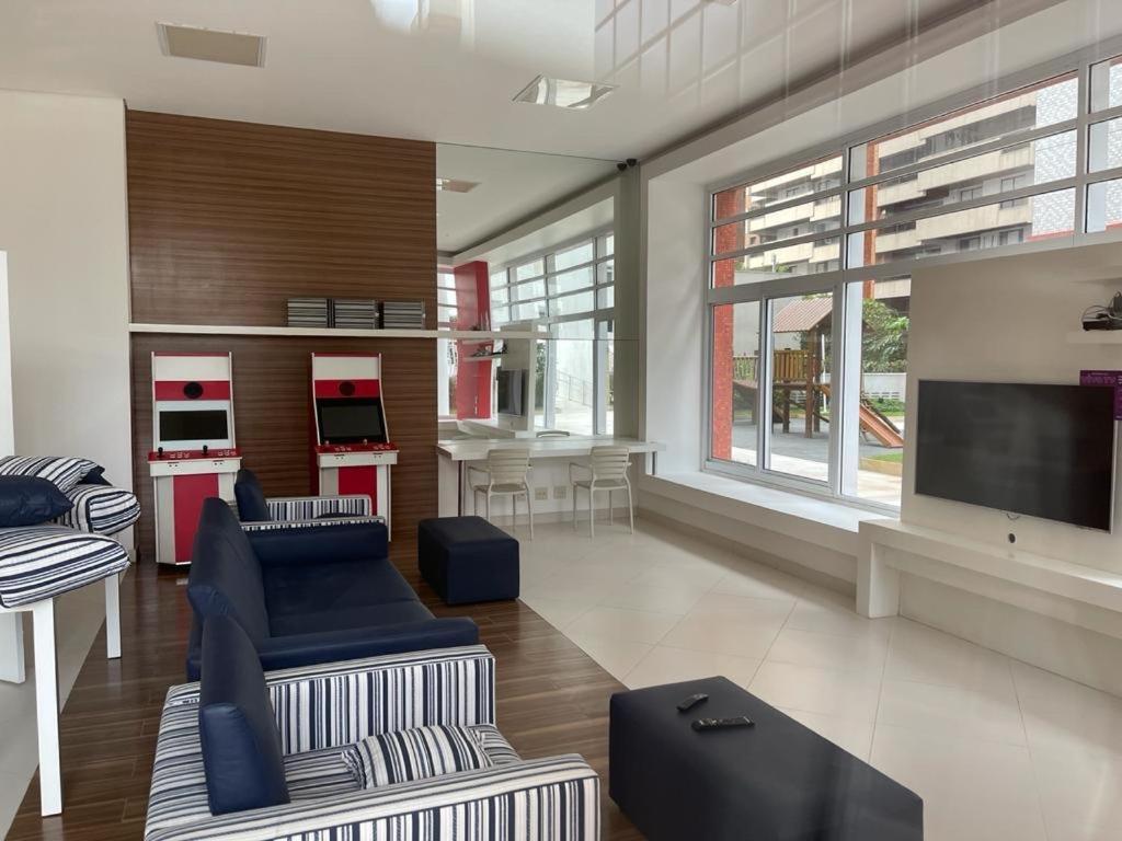 Lindo Apartamento A 50 Metros Da Praia 瓜鲁雅 外观 照片